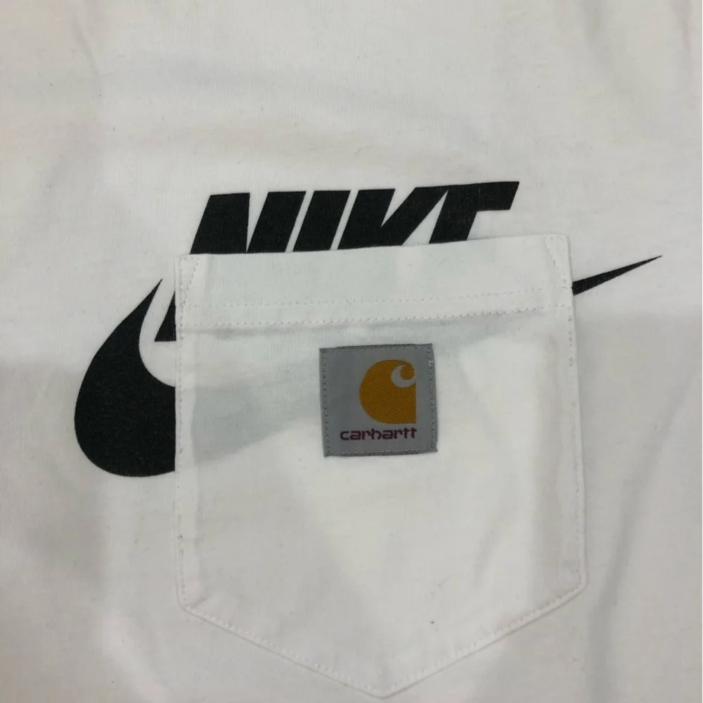 Carhartt Nike White T-shirt Sz L - Picture 2 of 5